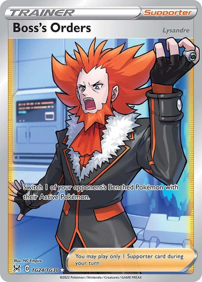 Boss's Orders [SWSH11: TG-TG24/TG30] - [SWSH11: Lost Origin Trainer Gallery] [{langShort}]