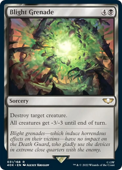 Blight Grenade [40K-31] - [Universes Beyond: Warhammer 40,000] (English)