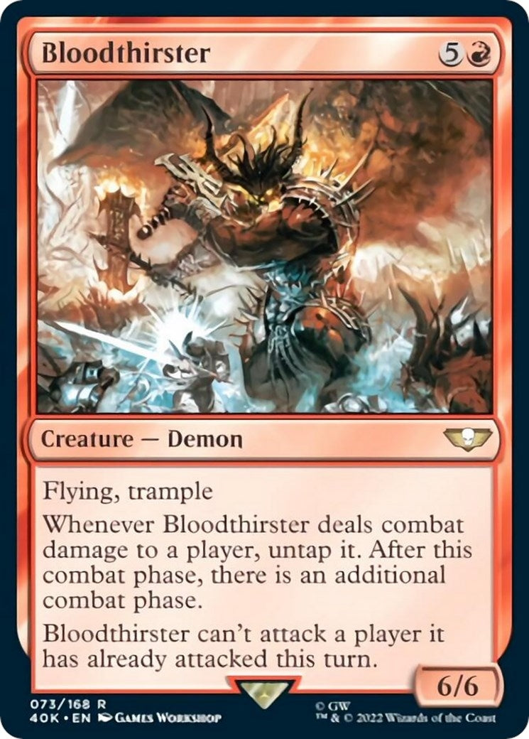 Image for Bloodthirster (73) [Universes Beyond: Warhammer 40,000] - Magic: The Gathering