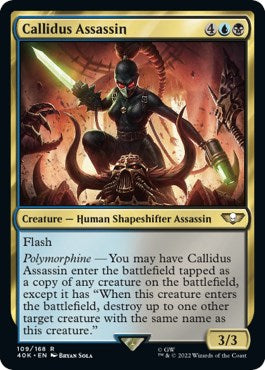 Callidus Assassin [40K-109] - [Universes Beyond: Warhammer 40,000] (English)