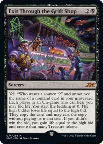 Exit Through the Grift Shop [UNF-74] - [Unfinity] (English)