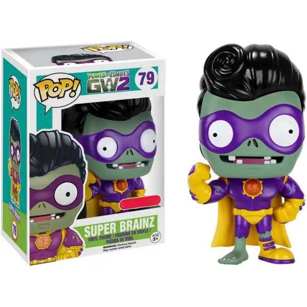 Funko Pop! Games: Plants vs. Zombies – Super Brainz #79 (Target Exclusive)