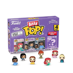 Bitty Pop! Disney Princess 4-Pack Ariel, Mulan, Tiana, and Mystery