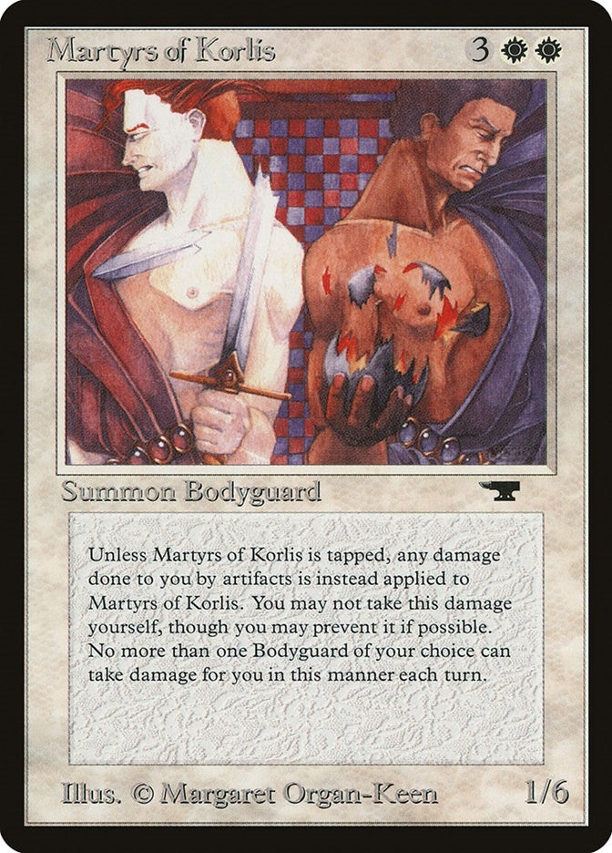 Image for Martyrs of Korlis [Antiquities] - Magic: The Gathering