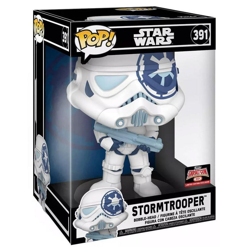 Funko POP! Star Wars Stormtrooper #391 10" Jumbo 2021 TargetCon Exclusive