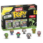 Funko Bitty Pop! Teenage Mutant Ninja Turtles 4-Pack Donatello, Shredder, Baxter Stockman, and mystery