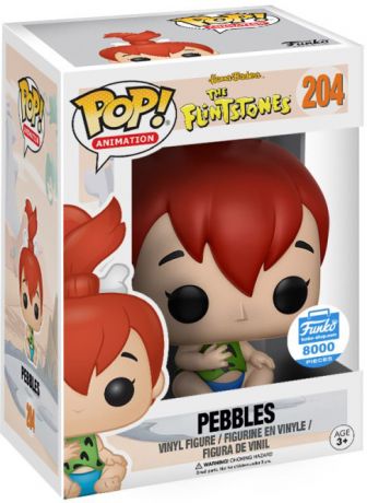 Funko Pop! Hanna-Barbera: The Flintstones Animation Pebbles #204 Funko Exclusive