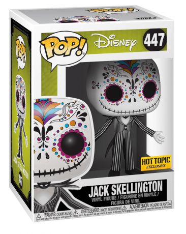 Funko Pop Jack Skellington Sugar Skull #447 Hot Topic Exclusive