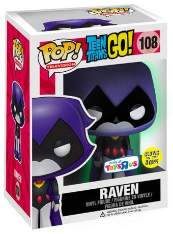 Funko Teen Titans POP! Television Raven Vinyl Figure [Glow-in-the-Dark]