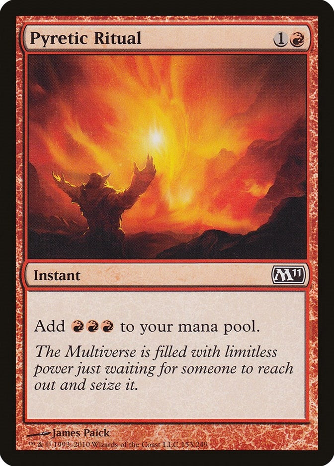 Pyretic Ritual (153) [Magic 2011 (M11)]