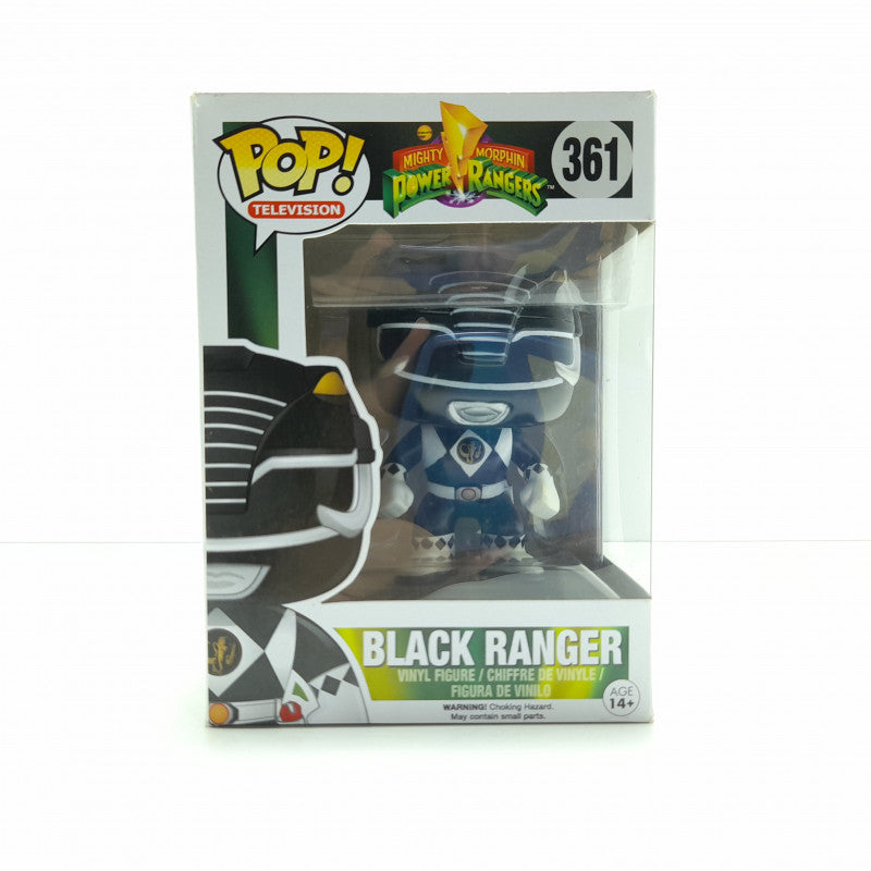 Funko Pop!Power Rangers - Black Ranger Vinyl Action Figure #361