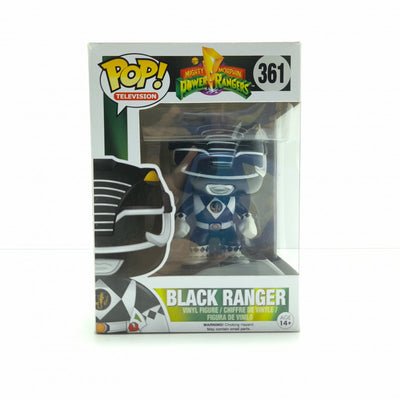 Funko Pop! Television Mighty Morphin Power Rangers Black Ranger #361 in box