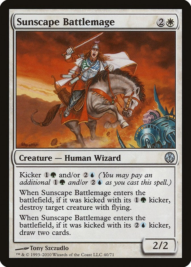 Sunscape Battlemage (40) [Phyrexia vs. the Coalition]