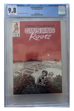 Ginseng Roots #1 – Craig Thompson Cover – CGC 9.8 original slab photo auto-cropped and centered, certification 3759075003