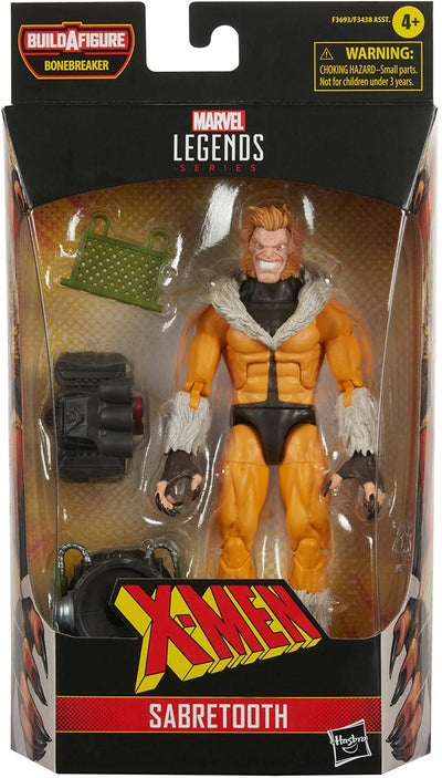 Marvel Legends Sabretooth (Bonebreaker Build A Figure)