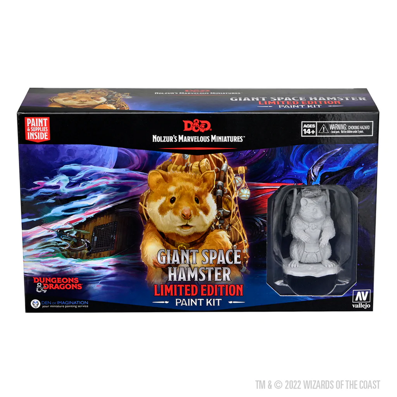 Dungeons & Dragons Nolzur's Marvelous Unpainted Miniatures: Giant Space Hamster - Paint Kit