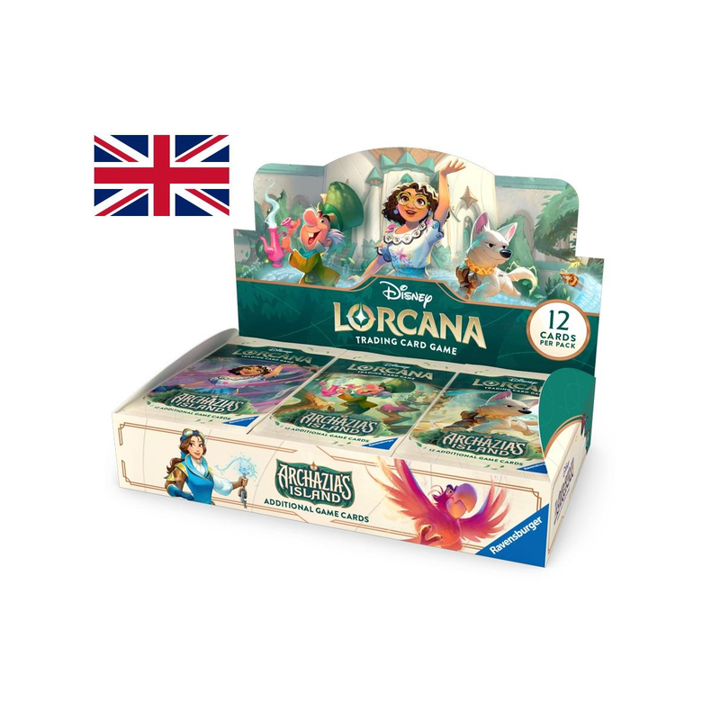 Ravensburger Disney Lorcana TCG: Archazia`s Island - Booster Box Display (24)