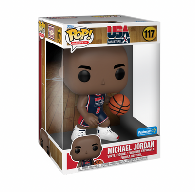 Funko Pop! NBA Michael Jordan 1992 Team USA Navy 10" Walmart Exclusive
