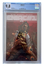 ENIAC #1 – Lewis LaRosa & Laura Martin Cover – CGC 9.8 enhanced white-background slab presentation, certification 3832737003