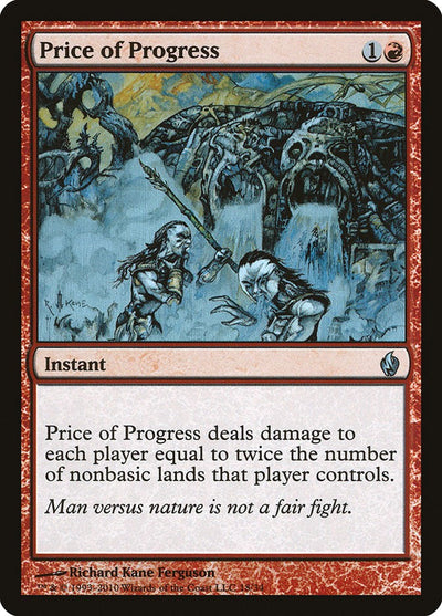 Price of Progress [PD2-18] - [Premium Deck Series: Fire and Lightning] (English)
