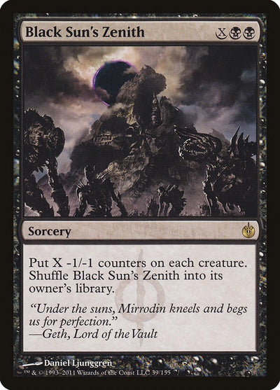 Black Sun's Zenith [MBS-39] - [Mirrodin Besieged] (English)