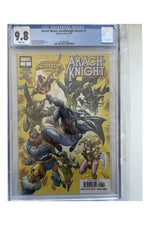 Secret Warps: Arachknight Annual #1 – Carlos Gómez Cover – CGC 9.8 original slab photo auto-cropped and centered, certification 3923620020