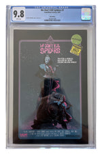 We Don’t Kill Spiders #1 – VHS Edition – CGC 9.8 enhanced white-background slab presentation, certification 3952011004