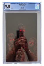 Eat the Rich #1 – Kevin Tong Virgin Edition – CGC 9.8 original slab photo auto-cropped and centered, certification 3952011020