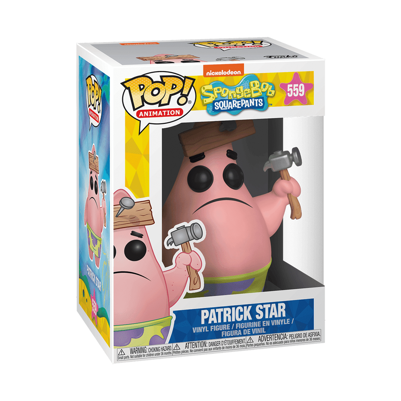 Funko Pop! Animation: SpongeBob SquarePants – Patrick with Board #559