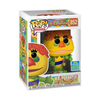 Funko Pop! Television H.R. Pufnstuf #852 2019 SDCC Funko Shop exclusive in box