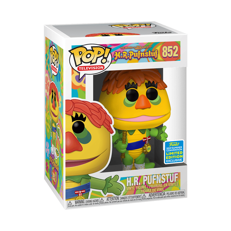 Funko Pop! Television: H.R. Pufnstuf #852 - 2019 San Diego Comic-Con Exclusive