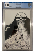 Skybound X #2 – Cliff Rathburn Sketch Cover – CGC 9.8 original slab photo auto-cropped and centered, certification 3995436009