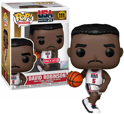 Funko Pop! Basketball Team USA David Robinson #111 Target Exclusive in box