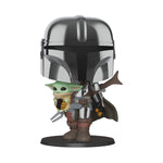 Funko Pop! Jumbo 10-inch The Mandalorian (Chrome) #381