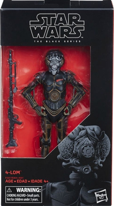 Star Wars 6" Black Series 4-Lom