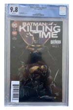 Batman: Killing Time #1 – David Marquez Cover – CGC 9.8 enhanced white-background slab presentation, certification 4031209009