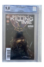 Batman: Killing Time #1 – David Marquez Cover – CGC 9.8 original slab photo auto-cropped and centered, certification 4031209009