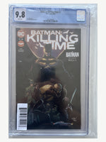 Batman: Killing Time #1 – David Marquez Cover – CGC 9.8 centered original item photograph; certification 4031209009