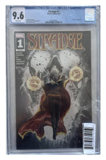 Strange #1 – Björn Barends Cover A – CGC 9.6 enhanced white-background slab presentation, certification 4031209252