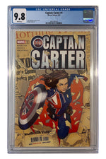 Captain Carter #1 – Jamie McKelvie Cover – CGC 9.8 original slab photo auto-cropped and centered, certification 4041560160