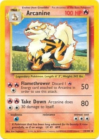 Arcanine [BS-023/102] - [Base Set] [{langShort}]