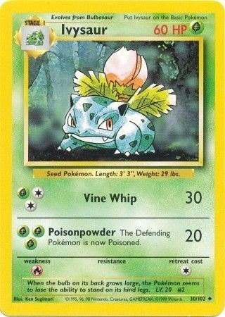 Ivysaur (030/102) [Base Set]