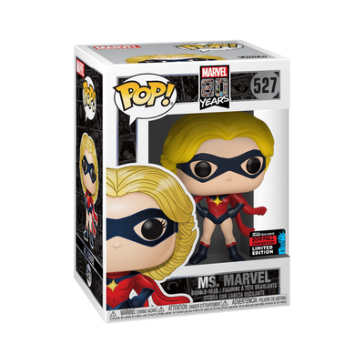 Funko Pop! Marvel Ms. Marvel #527 2019 Fall Convention shared exclusive in box