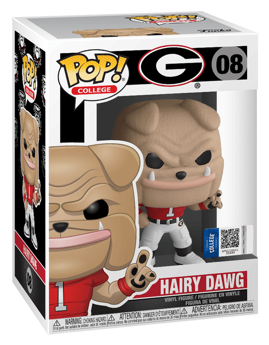Funko Pop! College: Georgia Bulldogs – Hairy Dawg #08