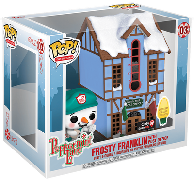 Funko Pop! Town: Peppermint Lane – Frosty Franklin with Post Office #03