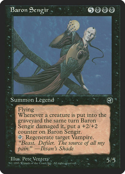 Baron Sengir [HML-41] - [Homelands] (English)