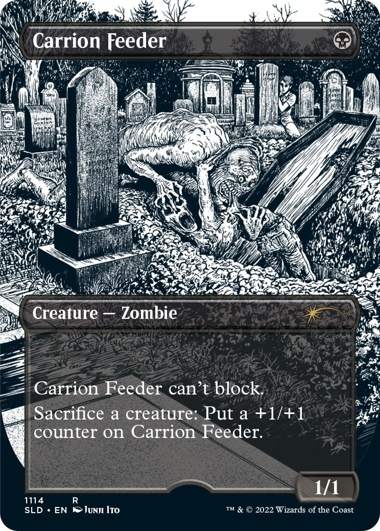 Carrion Feeder (Borderless) (1114) [Secret Lair Drop Series]