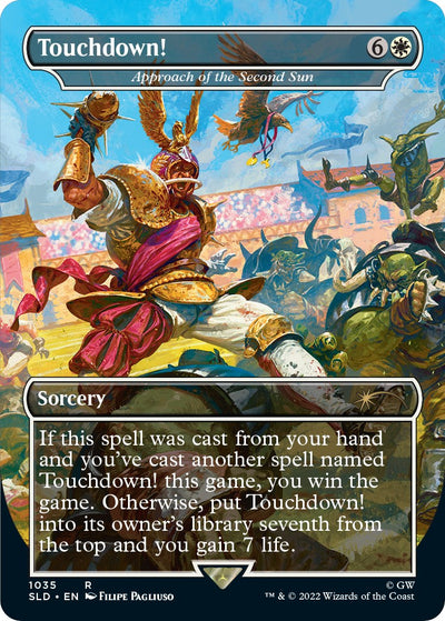 Touchdown! - Approach of the Second Sun (Borderless) [SLD-1035] - [Secret Lair Drop Series] (English)