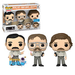 Funko Pop! Michael Scott / Dwight Schrute / Jim Halpert - 3 Pack Walmart Exclusive