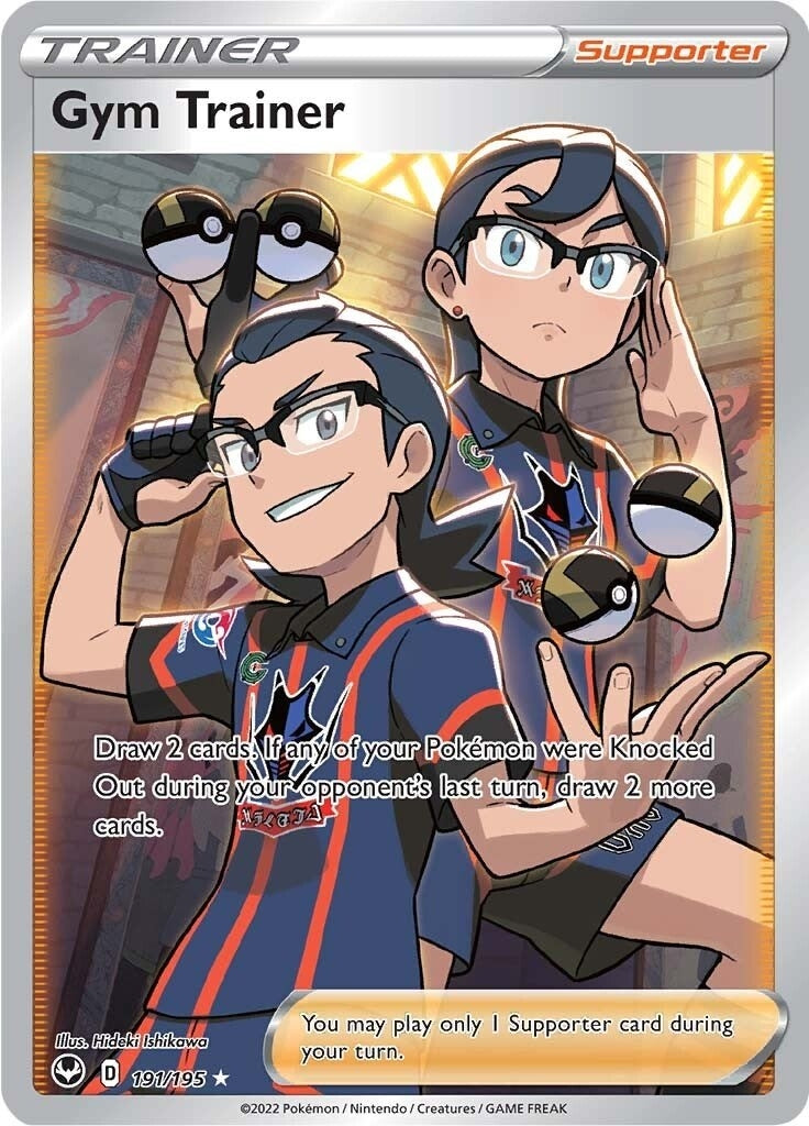 Image for Gym Trainer (Full Art) (191/195) [SWSH12: Silver Tempest] - Pokemon